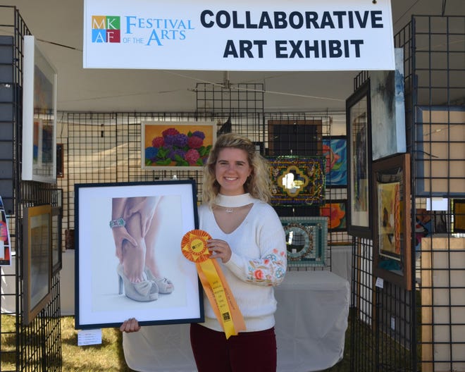 Ora Wolfgram was named the Collaborative Best in Show artist for last year's Festival of the Arts. [CONTRIBUTED PHOTO]