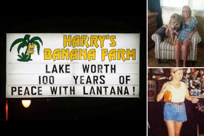 Judy Fischer worked at Harry's Banana Farm in Lake Worth Beach for 37 years. She died July 2019. [Photos provided by Steve Godreaux]