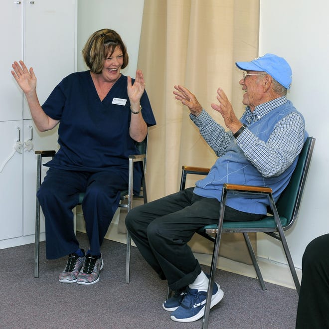 Participants at COA's Sunshine Center enjoy skilled care, engaging activities and more in a safe and secure environment. (Photo courtesy of David Macri)