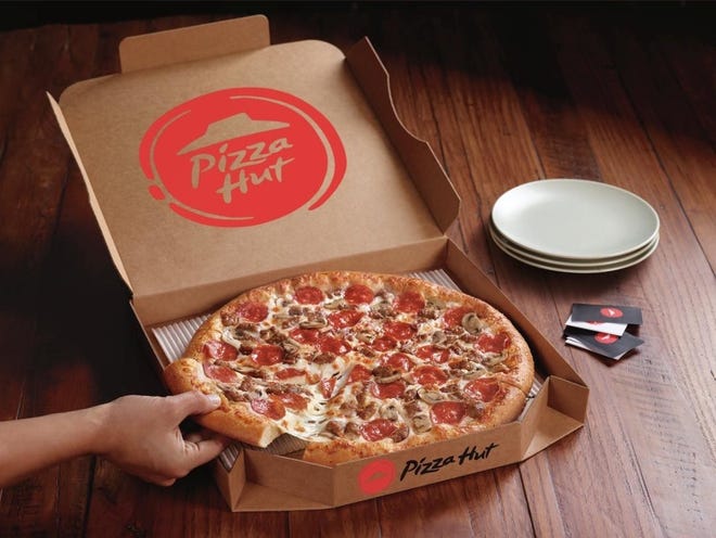 Pizza Hut pizza. [Courtesy photo]