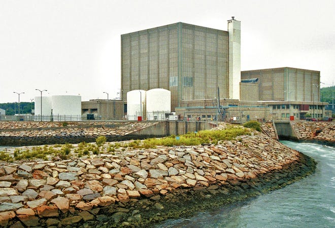 Federal nuclear energy regulators are prepared to approve the sale and license transfer of Pilgrim Nuclear Power Station in Plymouth to a company that intends to conduct an "accelerated decommissioning" of the now-shuttered plant. [Wicked Local File Photo]