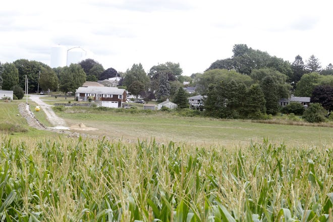In Rhode Island alone, a total of more than 13 acres that normally would be planted with crops are lying fallow this year. Pictured here is Escobar's Farm, following a particularly dry summer in 2014. [PROVIDENCE JOURNAL FILE PHOTO]
