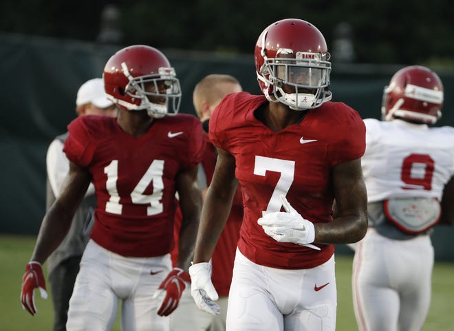 Alabama defensive back Trevon Diggs is one of three seniors in the Crimson Tide secondary this season. He missed part of 2018 with an injury. [Photo/Alabama Athletics]