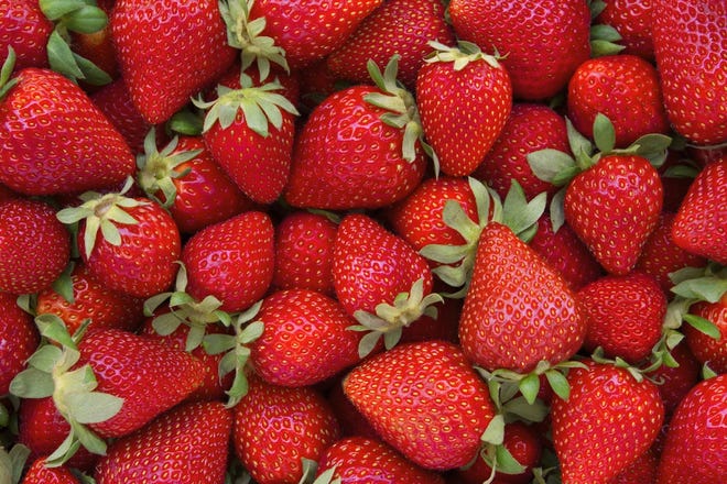 No-Bake Fresh Berry Pie contains a pint fresh strawberries, plus blueberries, raspberries and blackberries. [ISTOCK]