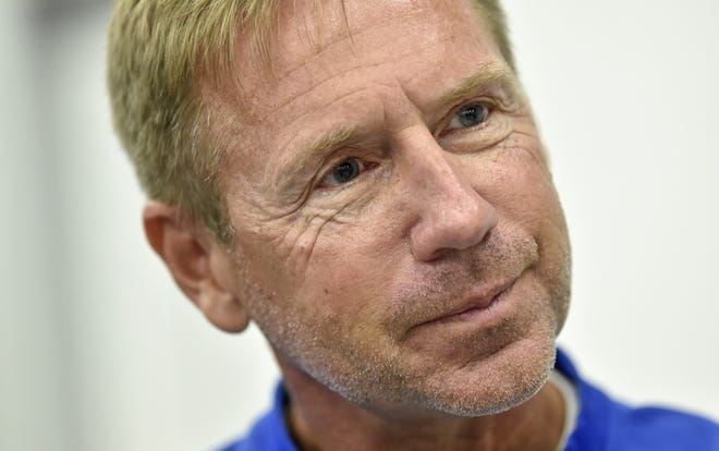 IMG Academy National head coach Kevin Wright has compiled a 35-1 record in his first four seasons as Ascenders head coach. [Herald-Tribune staff file photo / Thomas Bender]
