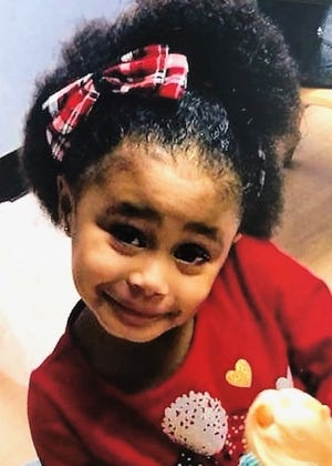 Navaeh Gerrior was born in Fall River, but was living in a foster home in Easthampton, Mass., in December 2018 when she was found unresponsive. She was pronounced dead at a hospital in Northampton. [Silva Funeral Home photo]