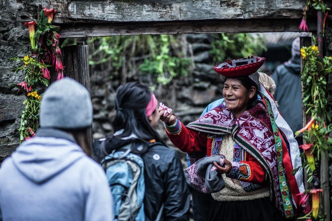 Participants in REI's Machu Picchu Women's Lares Lodge Trek in Peru. [REI PHOTO]