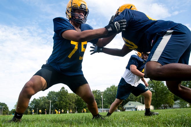 Southeast’s Eric Tyler is a 260-pound junior that has started in the varsity lineup since his freshman year. [Ted Schurter/The State Journal-Register]
