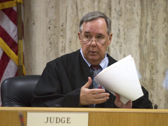 Retired Circuit Judge Charles B. Curry died Friday evening at his Winter Haven home following a brief illness. He was 67. [FILE PHOTO/THE LEDGER]