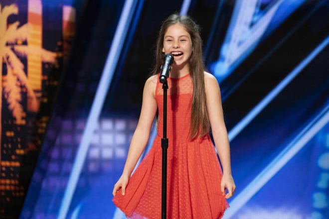Emanne Beasha got a yes from all four judges for her rendition of Nessun Dorma during the fifth audition episode of “America’s Got Talent.” [PHOTO BY JUSTIN LUBIN / NBC]