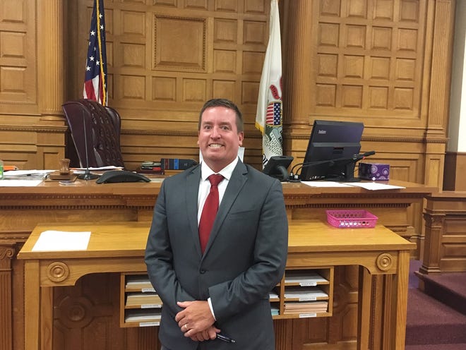 Warren County State's Attorney Andy Doyle has announced his candidacy for circuit judge on the 2020 ballot. Doyle has been the top prosecutor in Warren County for more than four years. [Robert Connelly/The Register-Mail]