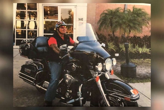 Robert "Chico" Perone died Aug. 10, 2019, after his motorcycle collided with a Lauderhill police car during a chase in southern Martin County. [Photo supplied by Perone family.]