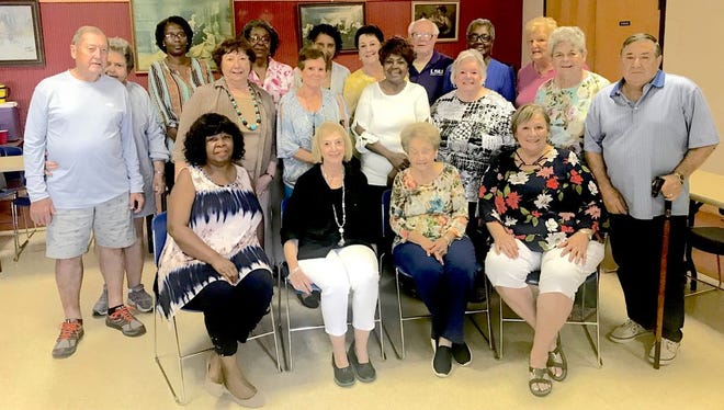 Donaldsonville AARP Chapter and guest Susan Jumonville (seated far right).