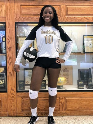 Buchholz volleyball player Kennedy Wade. [Larry Savage/Staff]