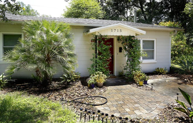 The childhood home of rock legend Tom Petty, at 1715 NE Sixth Terr. in Gainesville, has been purchased by his ex-wife. [Brad McClenny/The Gainesville Sun]