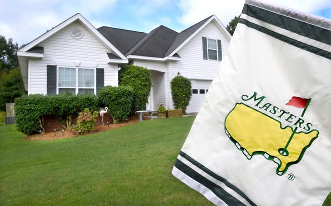 A photo illustration of a fictional Masters Tournament rental house rental in Evans. Local officials are considering a voluntary tax-collection agreement with rental platform Airbnb to collect lodging taxes on short-term rentals. [FILE/THE AUGUSTA CHRONICLE]