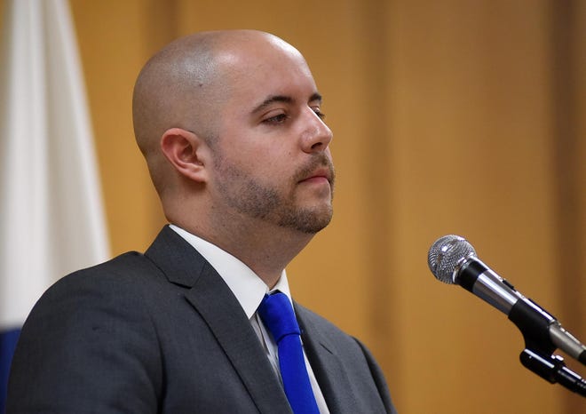 Cliff Ponte, president of the Fall River City Council, has asked Mayor Jasiel Correia to "temporarily step aside" after the mayor was arrested for the second time in less than a year. "The residents of Fall River deserve to have a government they can trust," he wrote. [Herald News File Photo]