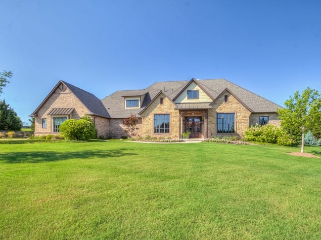 The Listing of the Week is at 1217 Abberly Circle in east Edmond. [PHOTO PROVIDED]