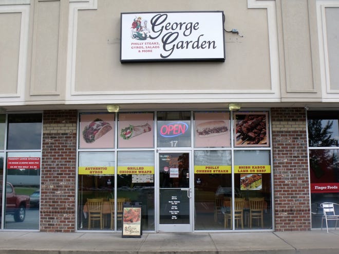 George Garden opened in April on Hope Mills Road. It serves American, Greek and Lebanese cuisine. [Alison Minard for The Fayetteville Observer]