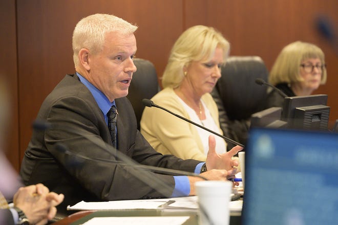 The Lake County Commission on Tuesday unanimously approved a new human trafficking ordinance. “It’s very in line with what’s needed with the statewide effort to address human trafficking,” Commissioner Sean Parks said at the meeting. [Daily Commercial File]