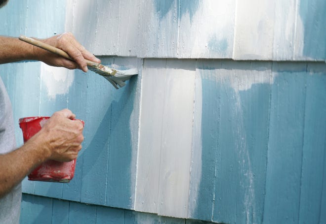 It's not too late to paint your house, just one of the chores you can still accomplish before the weather turns too cold. [SHUTTERSTOCK.COM]