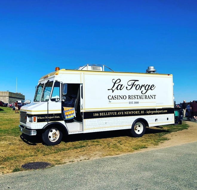 The La Forge food truck is among the three mobile food establishments granted permits at Wednesday evening's city council meeting in Newport. [CONTRIBUTED PHOTO]