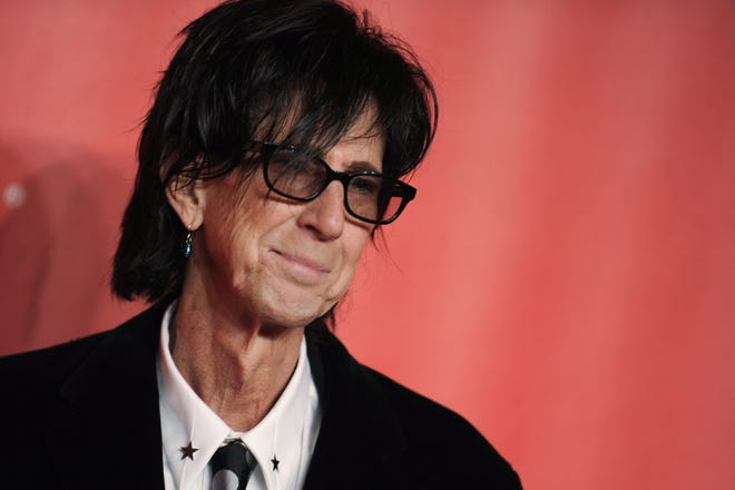 Ric Ocasek of the Cars died Sunday at age 75. [Contributed by Richard Shotwell/Invision/AP/2015]