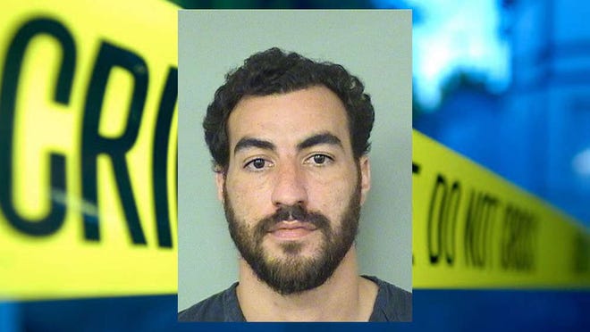Eduardo Perez of Belle Glade was arrested on Friday, Sept. 6., 2019 on sexual battery and kidnapping charges. [Photo provided by the Palm Beach County Sheriff’s Office]