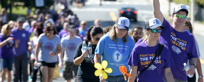 Thousands met at Burncoat Park at 100 North Parkway and marched together to raise money for the Alzheimer's Association on Sept. 15.