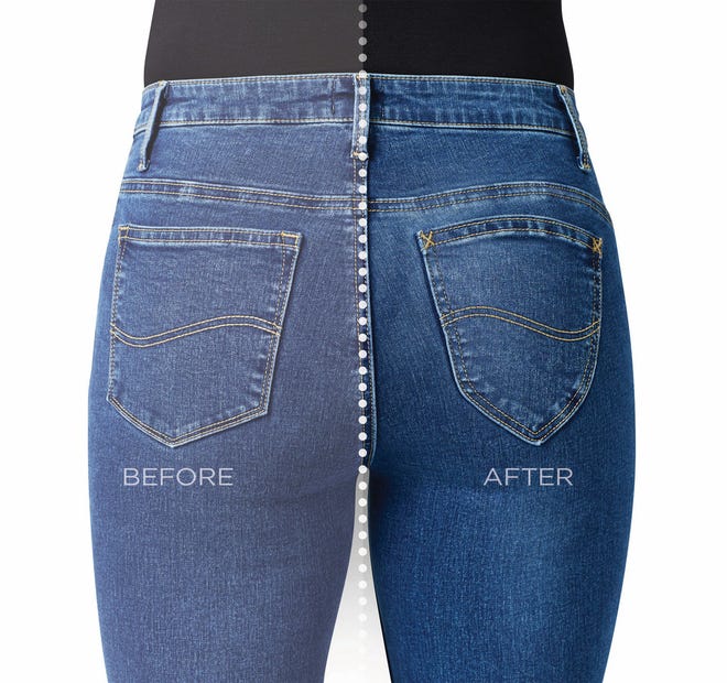 Lee Shape Illusions jeans -- Before + After