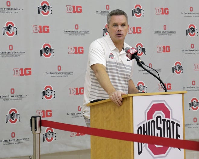 Ohio State coach Chris Holtmann said Tuesday that “'old' wins. Mature talent wins." With the Buckeyes having only one scholarship senior on the roster this season, that presents a challenge. [Barbara J. Perenic/Dispatch]