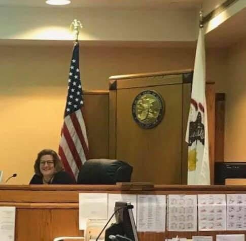 Kippy Breeden (R-Geneseo) became the first woman in Henry County's 194 year history to preside over a Henry County Board meeting on September 18, 2019.