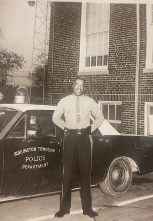 James A. Williams in his early days as a Burlington Township police officer [COURTESY KIMBERLY COYLE]