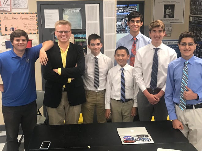 A team composed of current and former Weiss School students will compete at the 2019 Future Space Scholars Meet in Beijing, China, next week. [Contributed by The Weiss School]