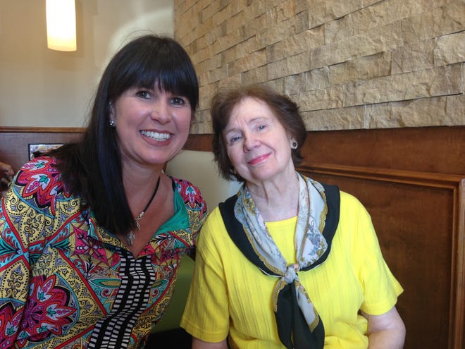 Jana Walker (left) poses with her mother Ann Rogers (right) who suffers from Alzheimer's. [CONTRIBUTED PHOTO]