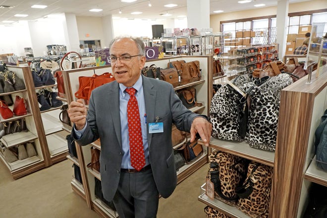 Store owner Jim Boscov talks about his new department store, Boscov's, located in the Providence Place Mall. [The Providence Journal / Sandor Bodo]