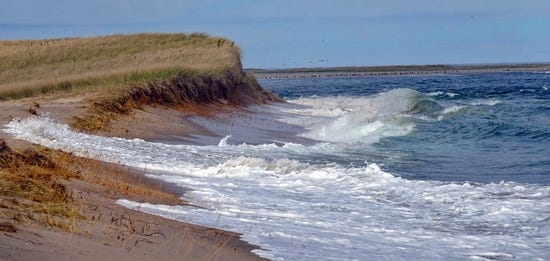 A $145,000 state grant is helping the Cape Cod Commission fund a model coastal resiliency bylaw designed to protect shorelines and floodplains from sea level rise and storm surges. [COURTESY PHOTO]