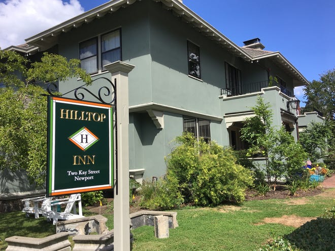 Currently a guest house, the owners of the Hilltop House have plans to convert the building into a restaurant. [SCOTT BARRETT/DAILY NEWS PHOTO]