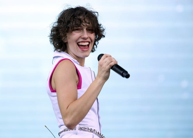 King Princess performs on the first weekend of the Austin City Limits Music Festival at Zilker Park on Friday, Oct. 4, 2019, in Austin, Texas. (Photo by Jack Plunkett/Invision/AP)