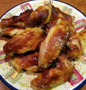 Taco seasoned wings. [Laura Tolbert/Special to The Times]