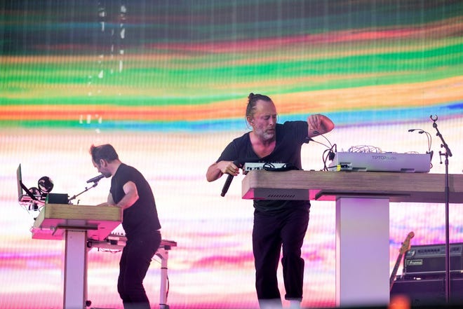 Thom Yorke Tomorrow's Modern Boxes perform at the Austin City Limits Music Festival on Friday, Oct. 4, 2019. [ROBERT HEIN/AMERICAN-STATESMAN]