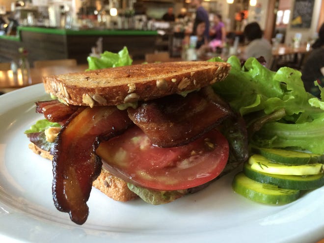 The BLT from Birchwood Cafe in south Minneapolis. (Rick Nelson/Minneapolis Star Tribune/TNS)