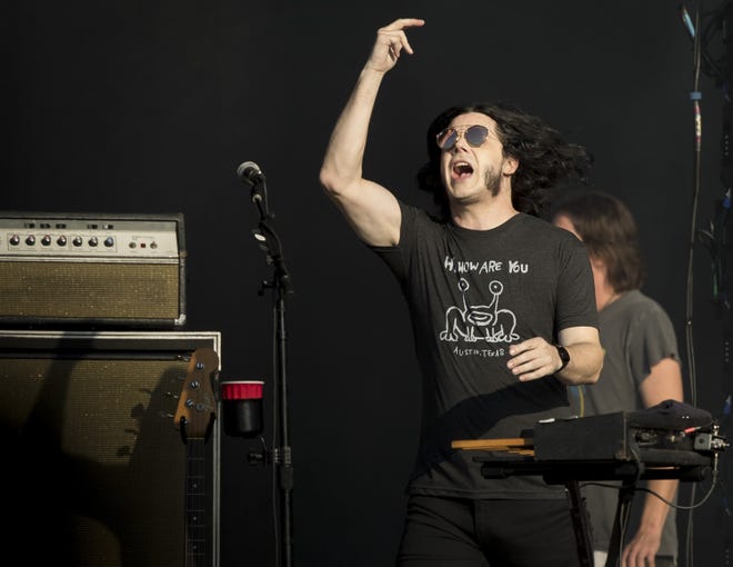 Jack White of The Raconteurs takes the stage at the Austin City Limits Music Festival in Zilker Park on Friday October 4, 2019. [JAY JANNER/AMERICAN-STATESMAN]