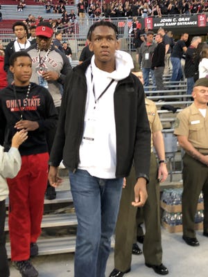 Shawn Phillips Jr., a four-star recruit in the class of 2022, attended the Ohio State football game against Michigan State on Saturday night during an unofficial visit and landed a scholarship offer from the Buckeyes. [Adam Jardy]