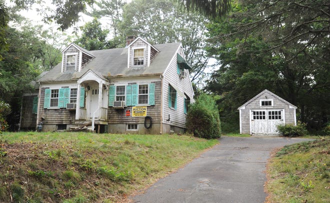 Angela Cui, the winning bidder on this property at 198 Route 6A in Sandwich, has decided not to follow through on the purchase. [Merrily Cassidy/Cape Cod Times file]