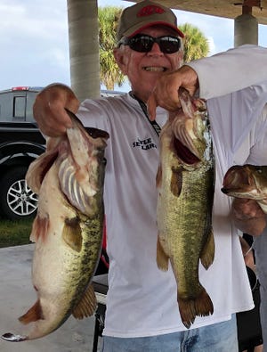 Kyle Sellers had 19.10 pounds to win the Lakeland Bassmasters´ Draw Tournament on Lake Okeechobee Oct. 6. [ PROVIDED BY JAYSON HOOVEN ]
