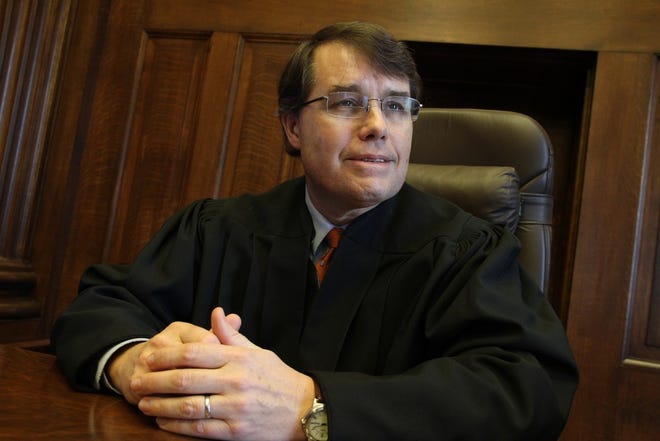 U.S. District Court Chief Judge William E. Smith. The Providence Journal/ Frieda Squires