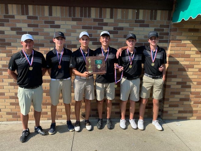 The Hiland Hawks will compete in the Division II state golf tournament this weekend. Ssubmitted photo