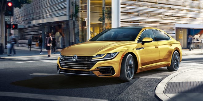 The 2019 Volkswagen Arteon SEL Premium is a hatchback sedan with a cargo area of 27 cubic feet, which rivals that of many crossovers. [Volkswagen]