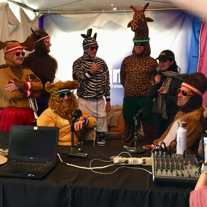 Florida band Bears and Lions dropped by Team 360 headquarters on Saturday afternoon before their Austin Kiddie Limits set. [Nell Carroll/American-Statesman]